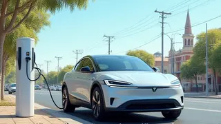 Elektroautos überholen Benzinwagen in Australien erstmals