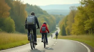 Elternzeit als Radreise: Familie überwindet 5000 Kilometer mit Kleinkind