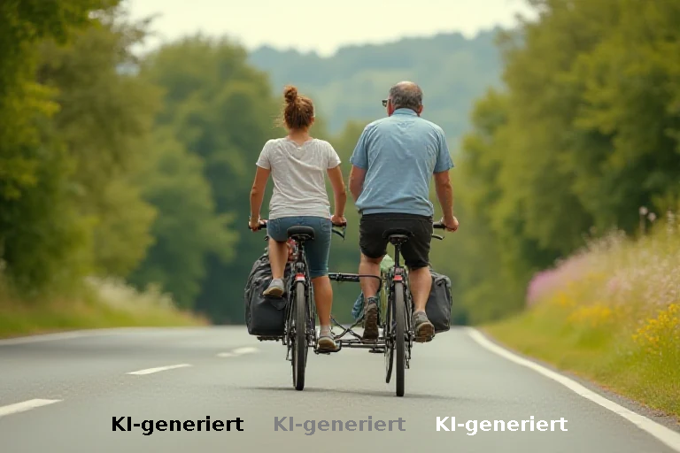 Elternzeit als Radreise: Paar mit Kleinkind überwindet 5000 Kilometer in Europa
