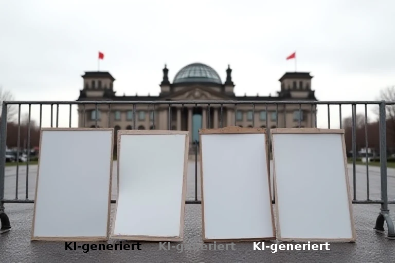 Energiebranche demonstriert vor dem Reichstag gegen geplante EEG-Änderungen