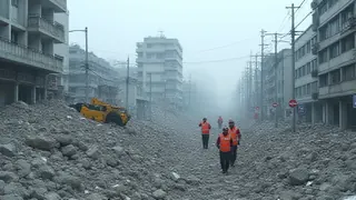 Erdbeben in Japan: Rettungskräfte im Wettlauf mit der Zeit nach tödlicher Katastrophe
