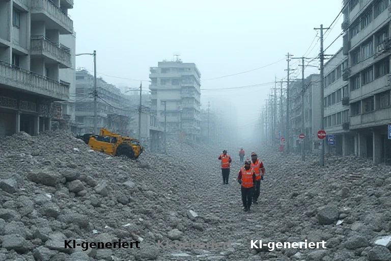 Erdbeben in Japan: Rettungskräfte im Wettlauf mit der Zeit nach tödlicher Katastrophe