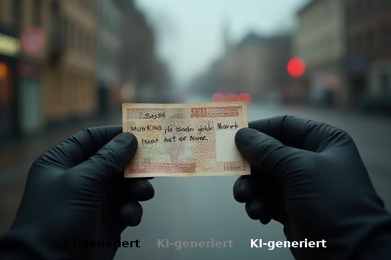 Erpressungsopfer nutzt Banknotiz zur Flucht vor bewaffnetem Täter