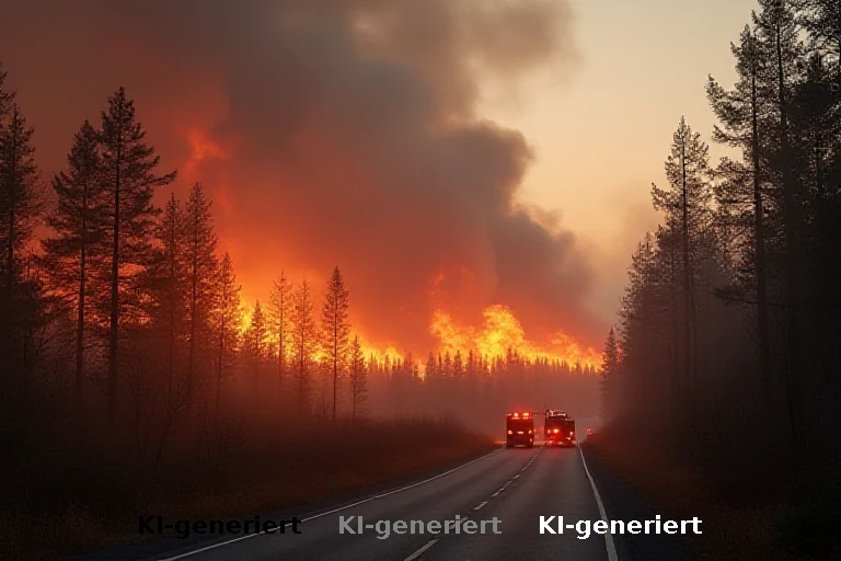 Eskalation im Müritz-Nationalpark: Evakuierung und massive Ressourcenbindung bei Waldbrand