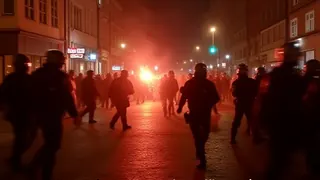 Eskalation in Bremen: Antifa attackiert Polizisten vor Einheitsfeier mit Steinen und Pyrotechnik