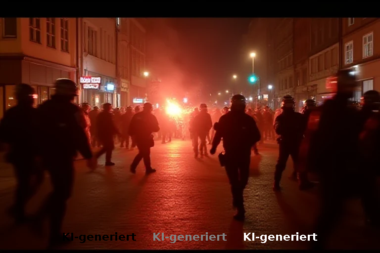 Eskalation in Bremen: Antifa attackiert Polizisten vor Einheitsfeier mit Steinen und Pyrotechnik