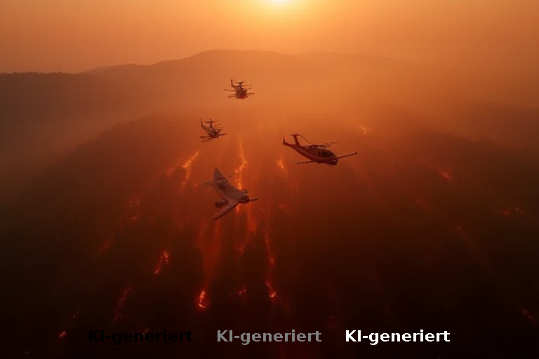 EU-Luftbrücke gegen Südeuropas Feuer: Solidarität oder politische Inszenierung?