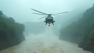 Evakuierungskrise in Nepal: Hubschrauber als letzte Rettung nach Flutkatastrophe