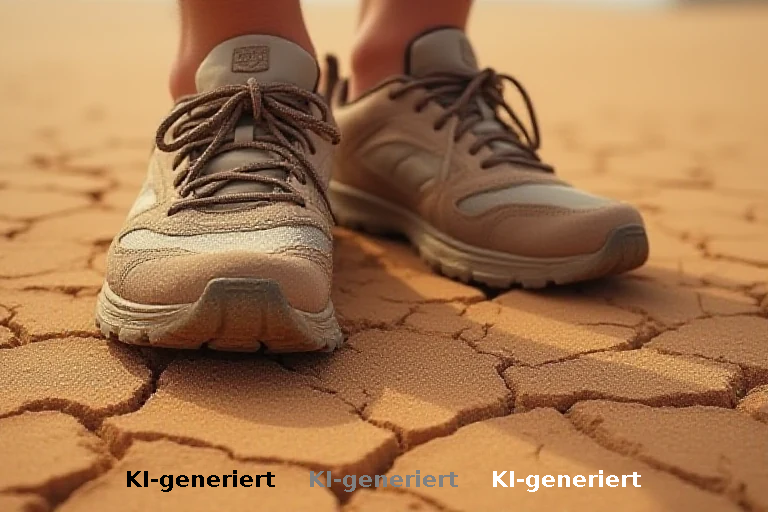 Extremläufer inszeniert Pausen mit fingiertem Schuhproblem