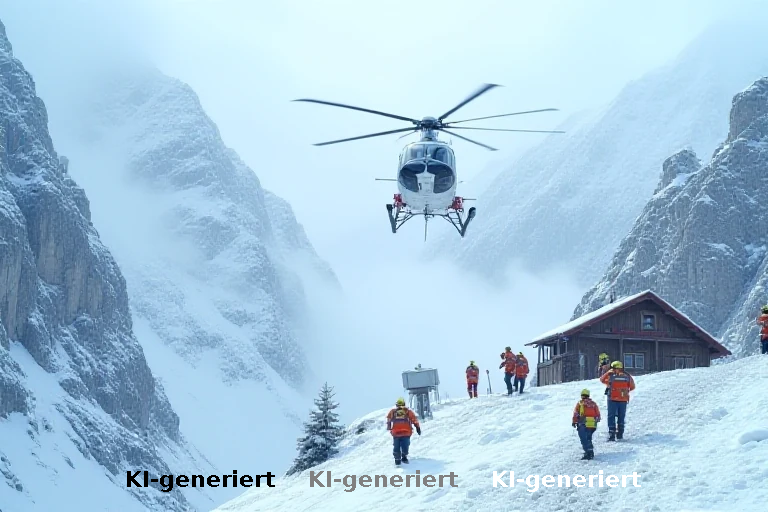 Fahrlässigkeit in den Alpen: Rettungseinsatz für unvorbereitete Familien kostet viel