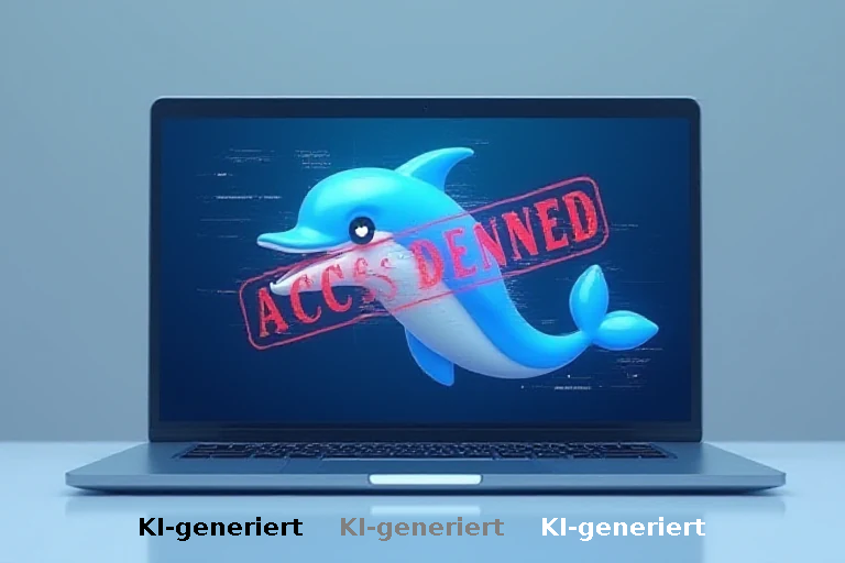 Falsche Spendenversprechen und KI-Betrug: Neil-Delfin-Merchandise-Webseite geschlossen