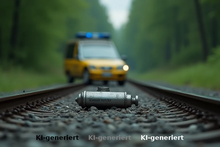 Falscher Alarm in Bayern: Entschärfter Gegenstand auf Schienen entpuppt sich als harmlos