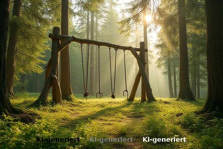 Familienwanderung im Allgäu: Spielstationen und Naturerlebnis auf der Kinderwaldrunde