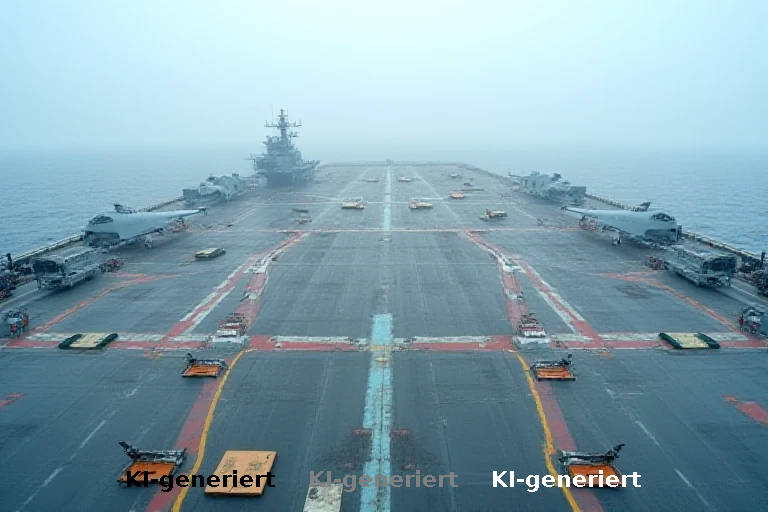 Farbcodes auf dem Flugzeugträger: Inszenierung militärischer Präzision