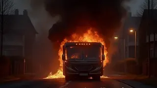 Fatale Havarie: Luxus-Wohnmobil in Andechs durch Brand zerstört