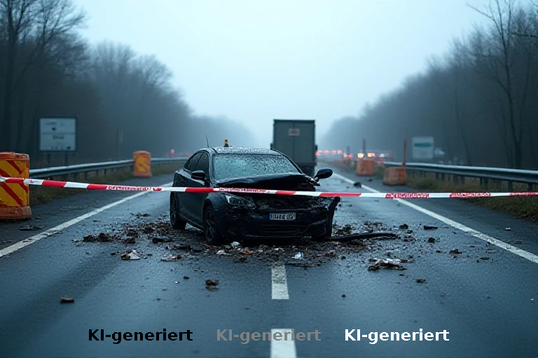 Fatale Kollisionskatastrophe auf der B265: Todesfall nach Frontalzusammenstoß