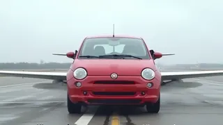 Fatale Missachtung: Fiat Panda rammt Privatjet auf Mailänder Flughafen