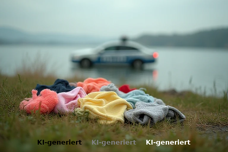 Fehlalarm am See: Kleiderfund löst teures Polizeispekakel aus