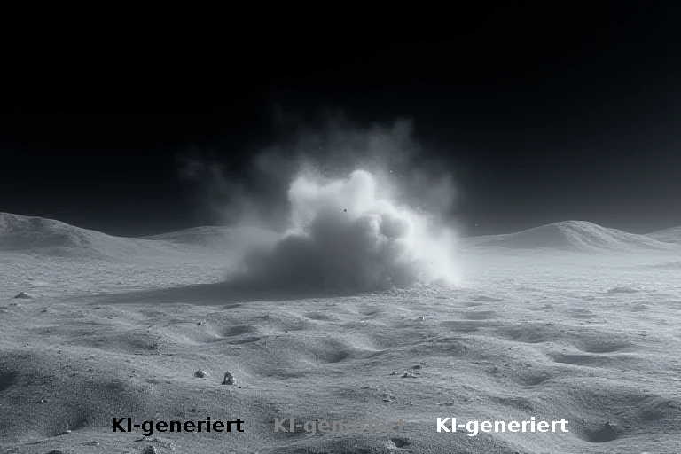 Fehlgeleiteter Raketenabsturz auf dem Mond: Spekulationen über sichtbare Effekte