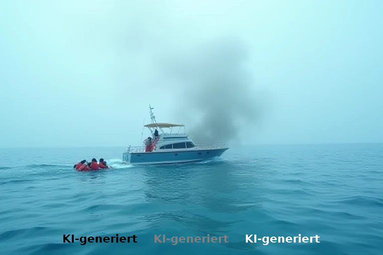 Feuer auf türkischem Ausflugsboot: 115 Passagiere retten sich ins Mittelmeer