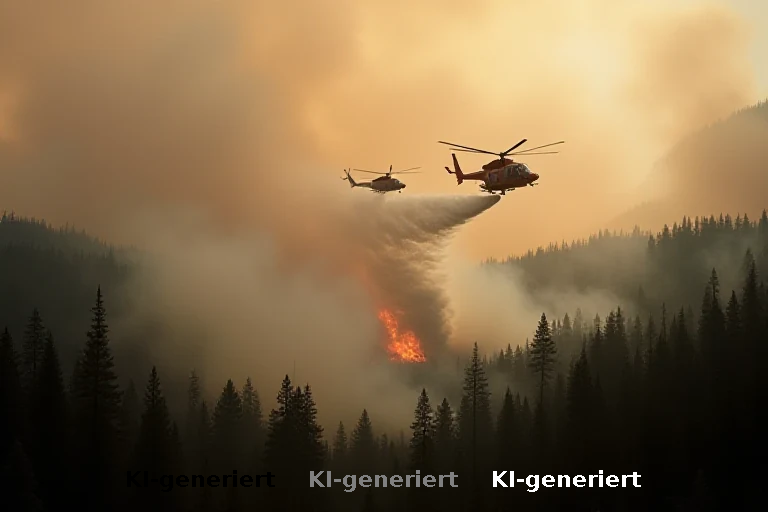 Feuer im Müritz-Nationalpark: Einsatzkräfte kämpfen gegen Ausbreitung auf munitionsbelastetem Gelände