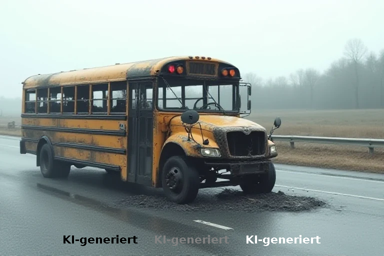Feuer im Schulbus: Glücklicher Zufall oder fahrlässige Infrastruktur?