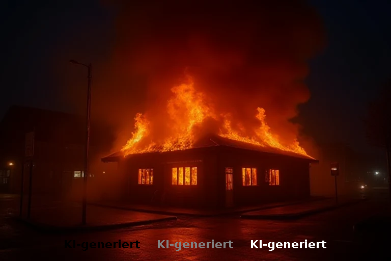 Feuer in Freilingen: Totalschaden am Swingerclub ohne Personenschäden