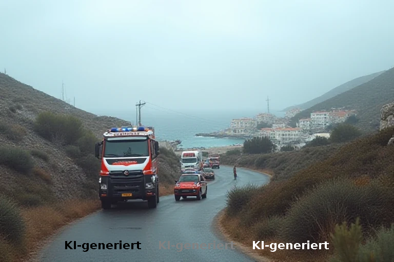 Feueralarm auf Paros: Evakuierung und Wetterrisiken im Fokus
