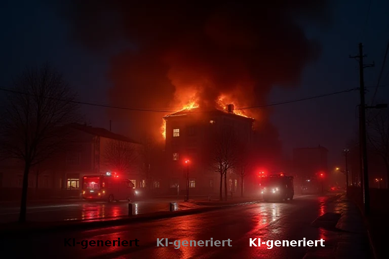 Feueralarm im Westerwald: Polizei ermittelt nach Vollbrand eines Swingerclubs
