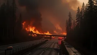 Feuerkatastrophe im Schwarzwald: Evakuierung und Infrastrukturkollaps