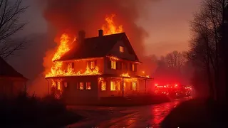 Feuerkatastrophe in der Schweiz: Zehn Tote oder Vermisste, brennendes Haus mit Restaurant