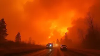 Feuersturm bei Reno: Zwangsevakuierung und menschliche Brandstiftung im Fokus