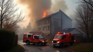Feuerwehreinsatz in Hessen: Rauchentwicklung im Main-Kinzig-Kreis unter Kontrolle