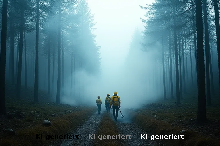 Feuerwehren am Limit: Logistik und Wetter erschweren Waldbrandbekämpfung im Ortenaukreis