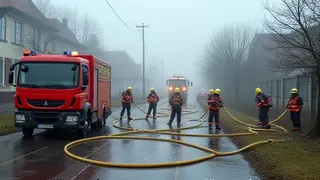 Feuerwehrtaktik unter Beweis: Übung mit neuem Equipment in Engishausen