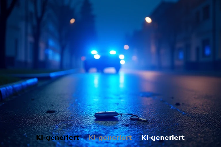 Flucht vor der Polizei: Erst im Mercedes, dann zu Fuß mit 20.000 Euro