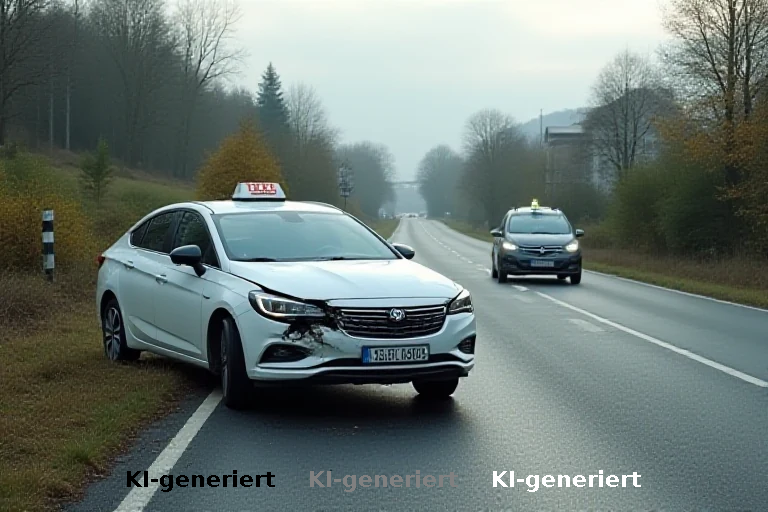 Flucht vor der Verantwortung: Unfallverursacher lässt Taxi in Bayern zurück