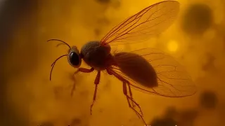 Fossilien belegen frühe Ultraschallwahrnehmung bei Insekten