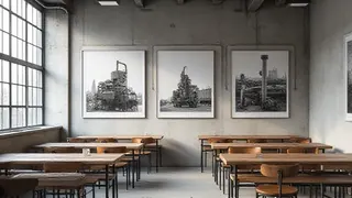 Fotografie als Antwort auf den Wandel: 25 Künstler in der Robotron-Kantine