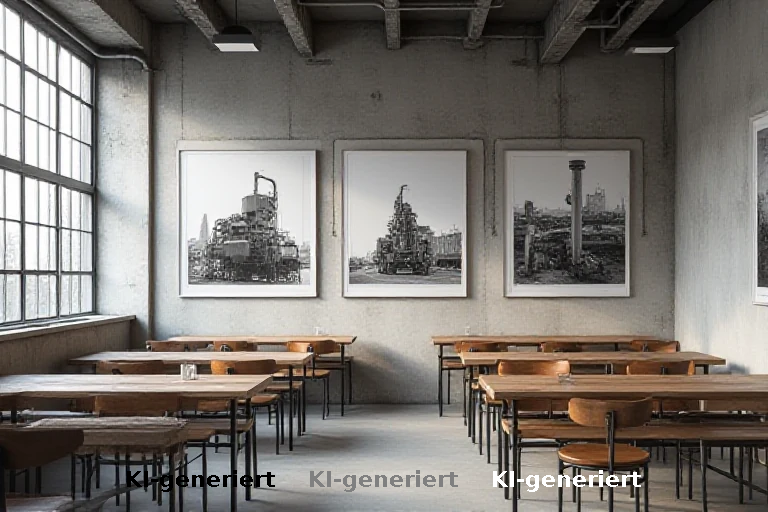 Fotografie als Antwort auf den Wandel: 25 Künstler in der Robotron-Kantine