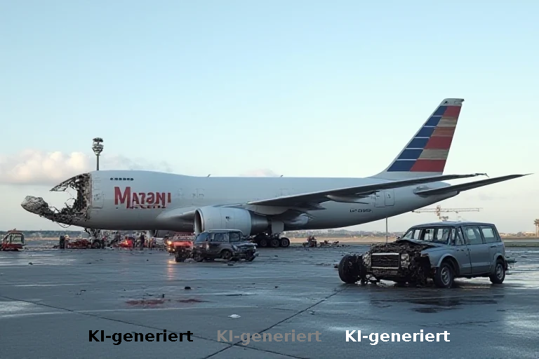 Frachtflugzeug verlässt Landebahn in Miami: Fünf Menschen sterben bei Kollision