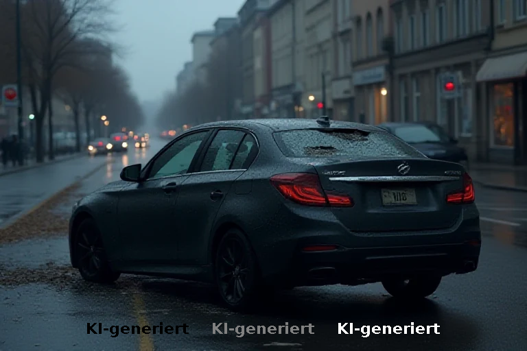 Frankfurt: Unbekannter gibt mehrere Schüsse auf Auto ab, das abgeschleppt werden sollte
