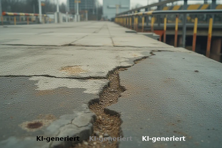 Freital rückt Fußgängerbrücke wegen Korrosionsrisiko ab