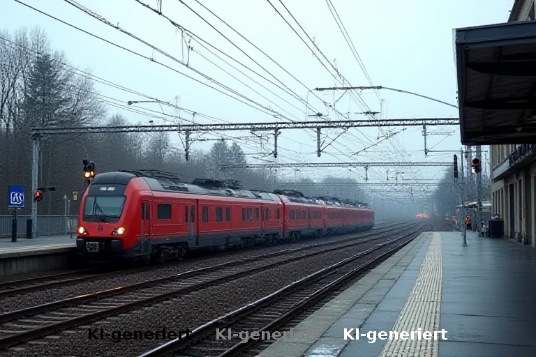 Friedberger Bahnhof: Bahnverspätung und Kommunikationsversagen belasten Pendler