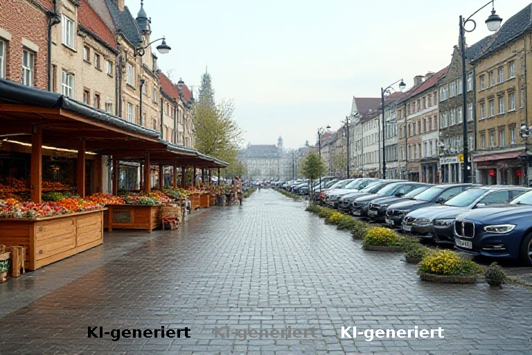 Friedberger Wochenmarkt: Jubiläum trifft auf Parkplatzproblematik und veränderte Einkaufsgewohnheiten