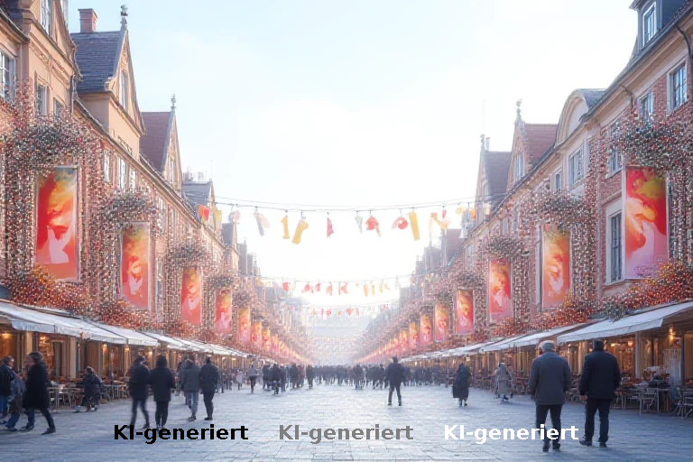 Friedensfest Augsburg: Inszenierung von Eintracht unter dem Motto Un Sicherheit