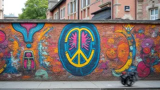 Friedensfest-Mural in Augsburg: Legale Graffiti als Instrument der Stadtästhetik