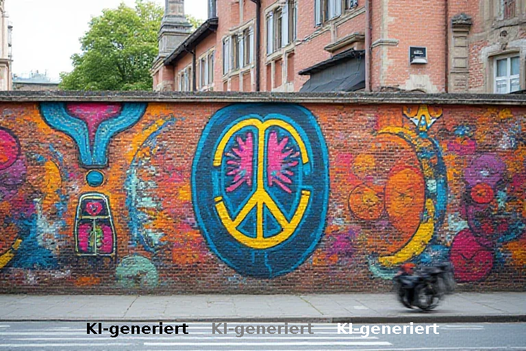 Friedensfest-Mural in Augsburg: Legale Graffiti als Instrument der Stadtästhetik