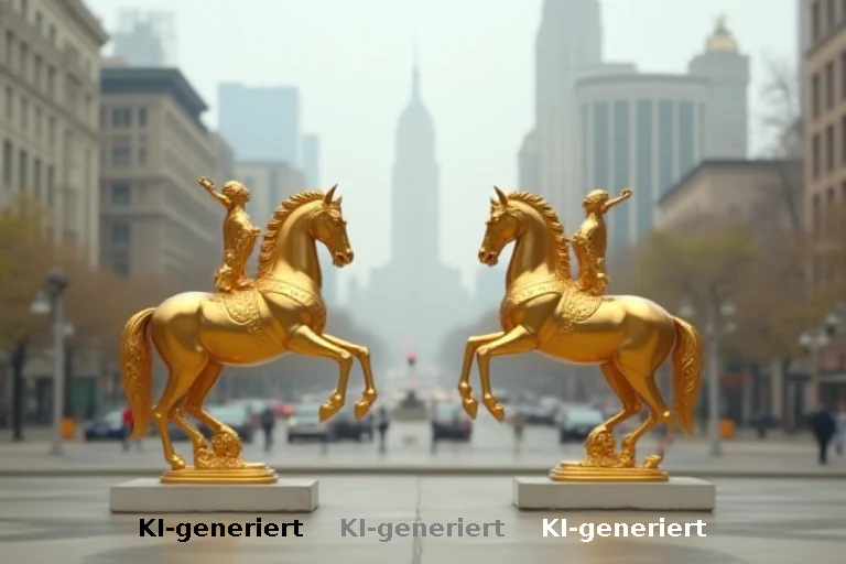 Fünf Millionen Dollar für vergoldete Pferde: Ist Prunk gerechtfertigt?