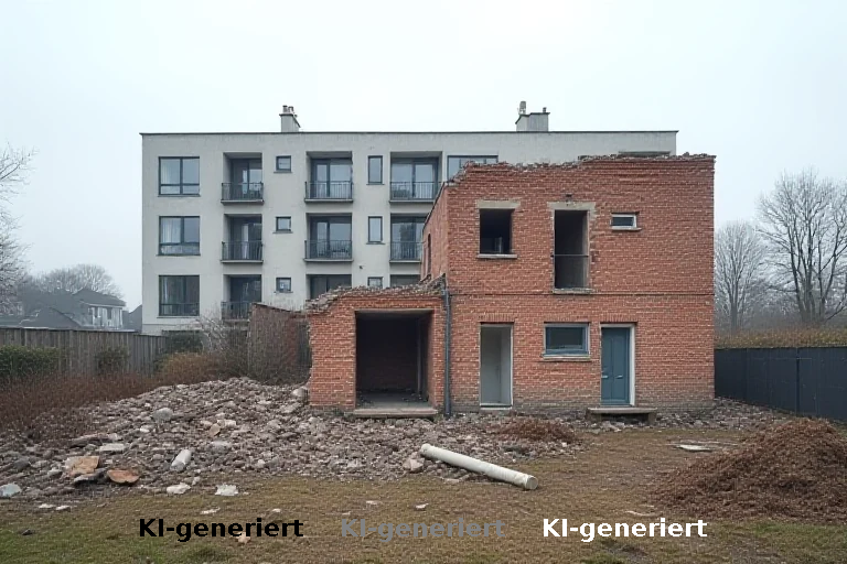 Ganderkesee: Abriss eines Einfamilienhauses schafft Platz für elf Wohneinheiten
